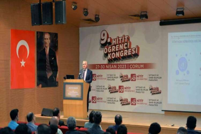 Çorum’da 9. Hitit Öğrenci Kongresi başladı
