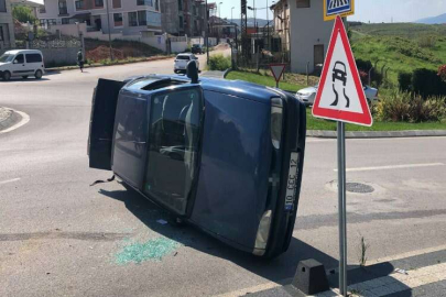 Bandırma’da trafik kazası: 1 yaralı