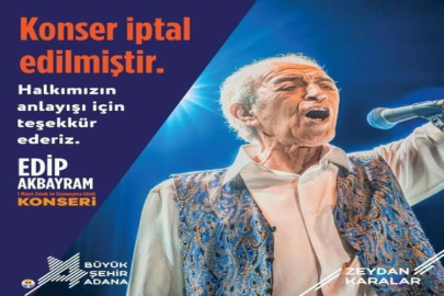 Şehit Haberleri sonrası Edip Akbayram konseri iptal edildi
