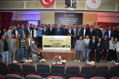 Amatör Spor Kulüplerine 2 Milyon 205 Bin TL’lik Destek   
