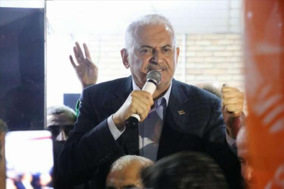 SİİRT - AK Parti Genel Başkanvekili Yıldırım, halka hitap etti