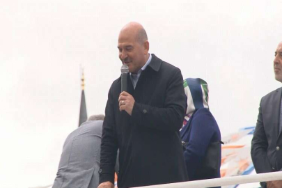 Bakan Soylu’dan konuşması sırasında müzik açan CHP standına tepki: “Siz laftan anlasaydınız, bu ülkede 50 yıldır iktidar olurdunuz”