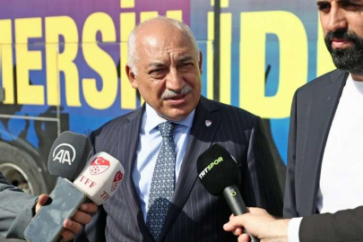 TFF Başkanı Büyükekşi, Yeni Mersin İdman Yurdu'nu ziyaret etti: