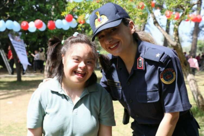 Jandarma özel çocuklar için etkinlik düzenledi