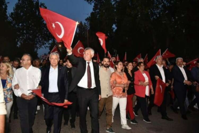 Meşaleler 19 Mayıs için yandı