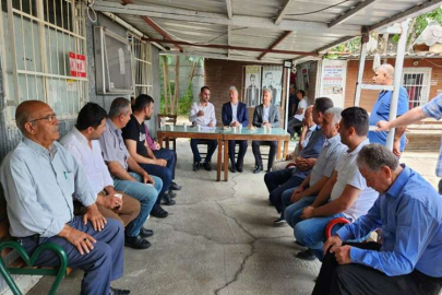 Kısacık’tan Cemalpaşa KOOP.’a Kılıçdaroğlu için destek ziyareti!