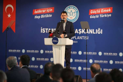 İSTANBUL - Bakan Kurum, Bem-Bir-Sen üyeleri ve yöneticileri ile buluştu -1-