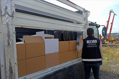 İZMİR - 31 bin 34 litre etil alkol ele geçirildi