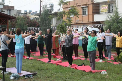 Seyhanlı kadınlar hem eğlendi hem rahatladı