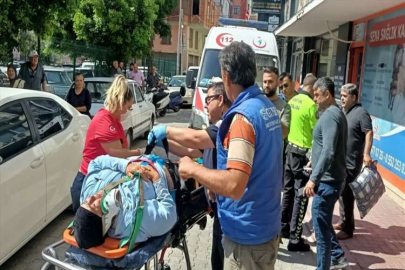 Mersin'de otomobilin çarptığı kişi yaralandı