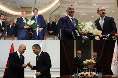 Devir teslim töreni gerçekleşti. İşte yeni bakanlar ..