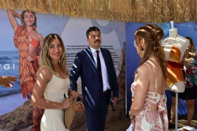 Dalış rekortmeni Şahika Ercümen, Kaş'ta "sıfır atık dalışı" yaptı