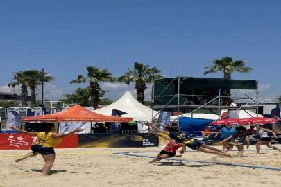 Avrupa Plaj Hentbolu Finalleri, Antalya'da sürüyor