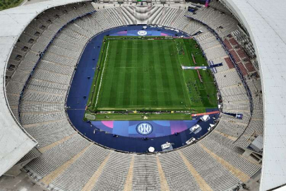 UEFA Şampiyonunun belirleneceği Atatürk Olimpiyat Stadı havadan görüntülendi