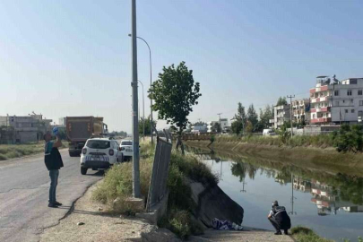 Sulama kanalında erkek cesedi bulundu