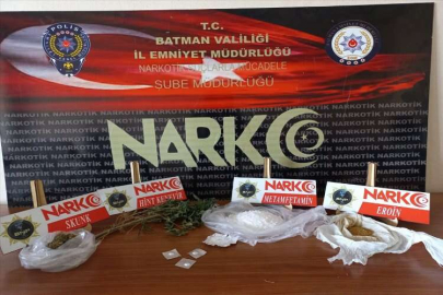 BATMAN - Uyuşturucu operasyonunda 9 şüpheli tutuklandı