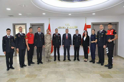 Jandarma Teşkilatından Vali Elban’a 184. Kuruluş Yıl Dönümü Ziyareti