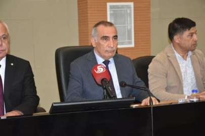 Adana Ticaret Odası Başkanı Yücel Bayram, basın mensuplarıyla buluştu