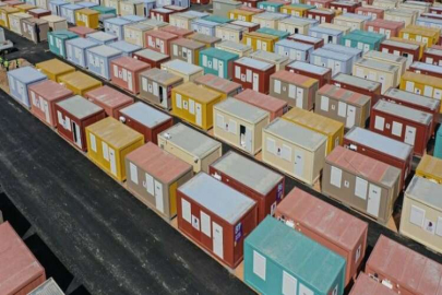 Hatay'da yapımı tamamlanan Katar-2 Konteyner Kenti'nin teslimi yapıldı