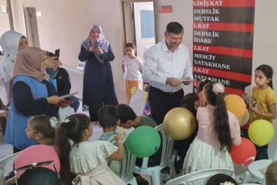 Hatay'da 75 yetime bayramlık hediye edildi