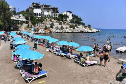 Halk plajları doldu taştı 