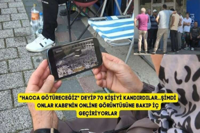 Hacca götürme vaadiyle para toplayan şüpheli adliyeye sevk edildi