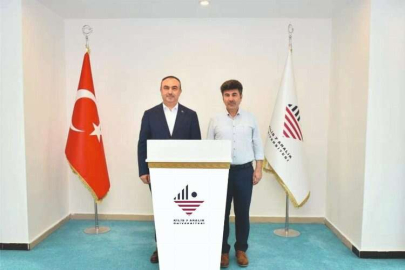 Kilis Valisi Soytürk, Rektör Karacoşkun’la bir araya geldi
