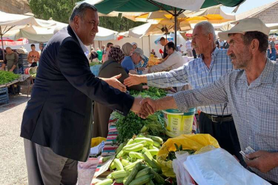 CHP Niğde Milletvekili Gürer, Niğde Merkez ve Bor ilçesinde pazarların nabzını tuttu