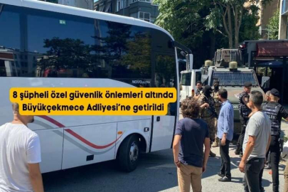 Esenyurt’taki tekel bayi cinayetinin şüphelileri Büyükçekmece Adliyesi’nde