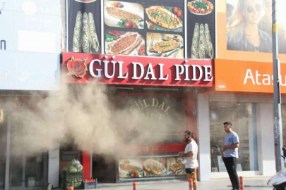 Antalya'da restoranda çıkan yangın söndürüldü
