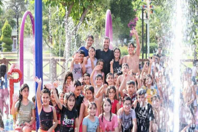 Adana sıcağında serinleten eğlence