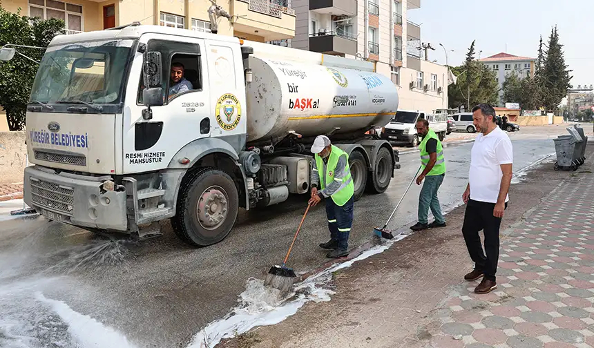 YÜREĞİR’DE DİP KÖŞE GENEL TEMİZLİK