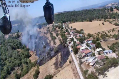 Çanakkale'deki yangının çıkış nedeni belli oldu