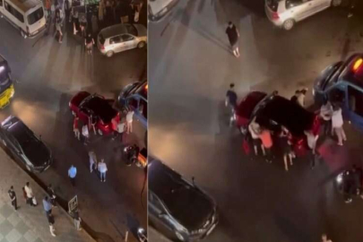 Maltepe’de yol kavgası: Kavgayı ayırmak isterken kafasında şişe patladı