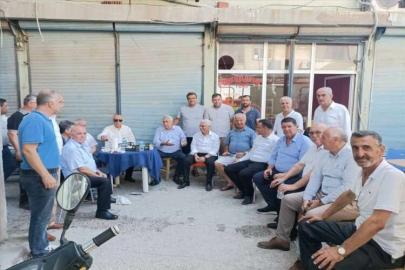TESK Genel Başkanı Bendevi Palandöken, Hatay'da esnafla buluştu
