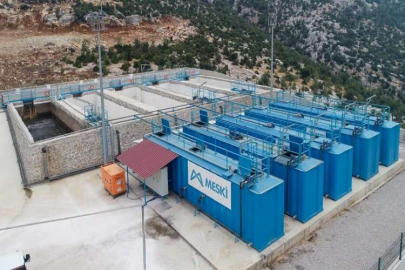 Gözne Atıksu Arıtma Tesisi yapımı tamamlandı