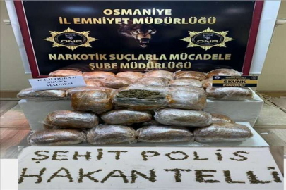 Osmaniye'de arpa yüklü tırda 40 kilogram sentetik uyuşturucu ele geçirildi