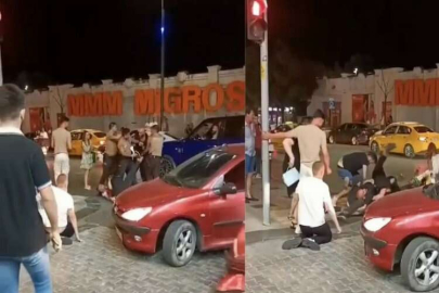 Kadıköy’de tartıştığı kadını darp etmeye kalktı, ortalık karıştı