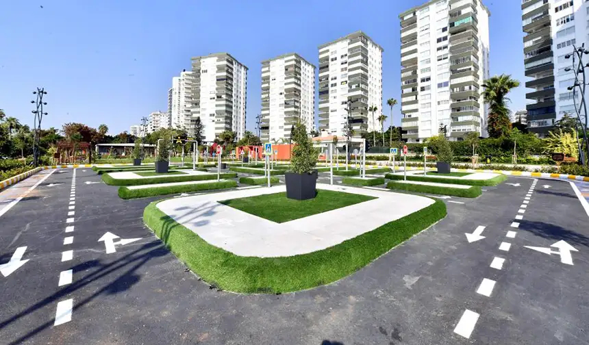 mersinde trafik parkı 4-1