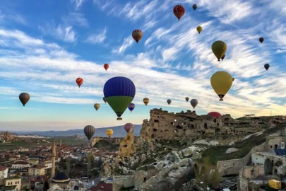 Kapadokya semalarında Zafer Bayramı coşkusu