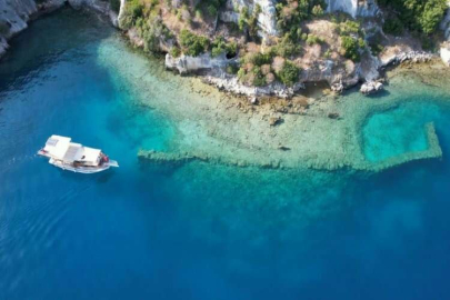 Batık şehir tekne turlarının merkezi oldu