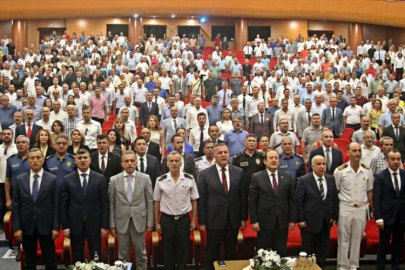 Mersin'de eğitim koordinasyonu ve okul güvenliği toplantısı yapıldı