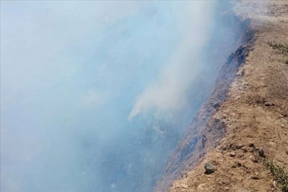Hatay'da otluk alanda çıkan yangın söndürüldü