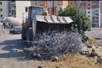 Osmaniye’de enkazdan çıkan demirleri çalan hırsızlara yönelik operasyon