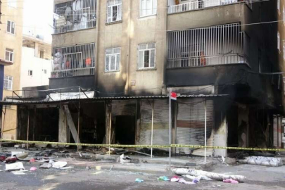 Diyarbakır’da tekstil dükkanında patlama: 25 kişi dumandan etkilendi