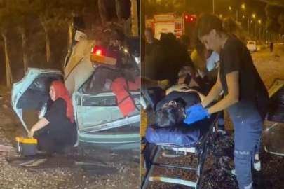 Mersin’de trafik kazası: 2 yaralı