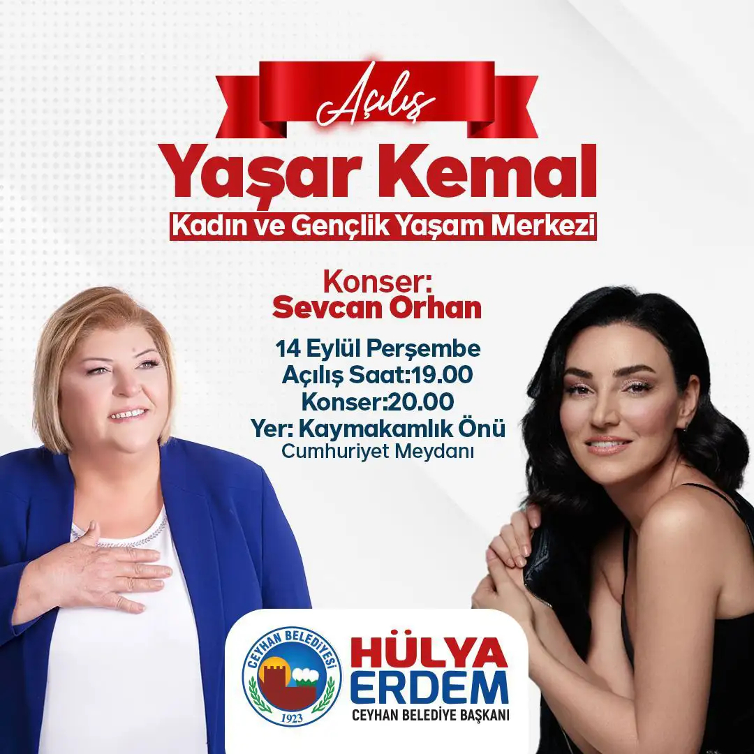 ceyhan yaşar kemal yaşam merkezi-konser