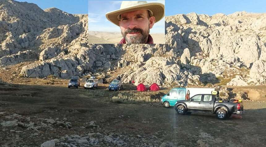 Morca Düdeni'nde mahsur kalan ABD'li