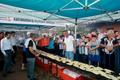 Kahramanmaraş'taki festivalde 5 bin kişiye balık ikram edildi