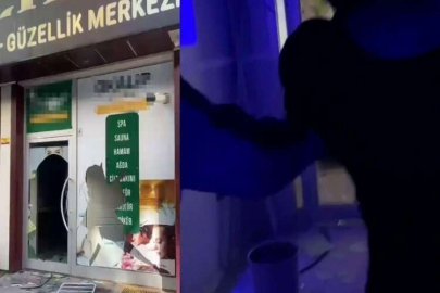 İstanbul’dan gelen baba masaj salonunu bastı: Ortalık savaş alanına döndü